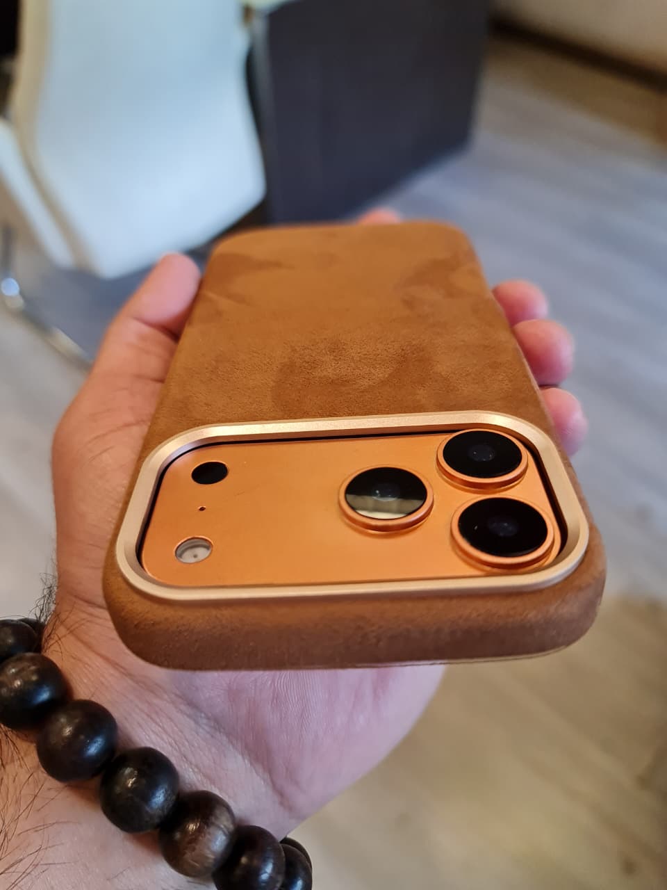 Fashion Suede PU Leather Magnetic Mobile Phone Cases for iPhone