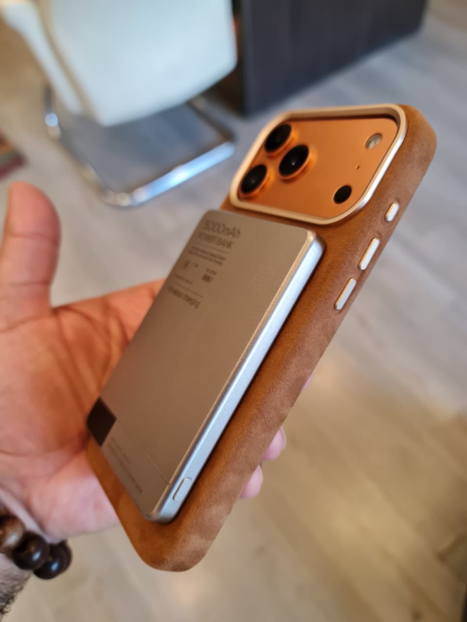 Fashion Suede PU Leather Magnetic Mobile Phone Cases for iPhone