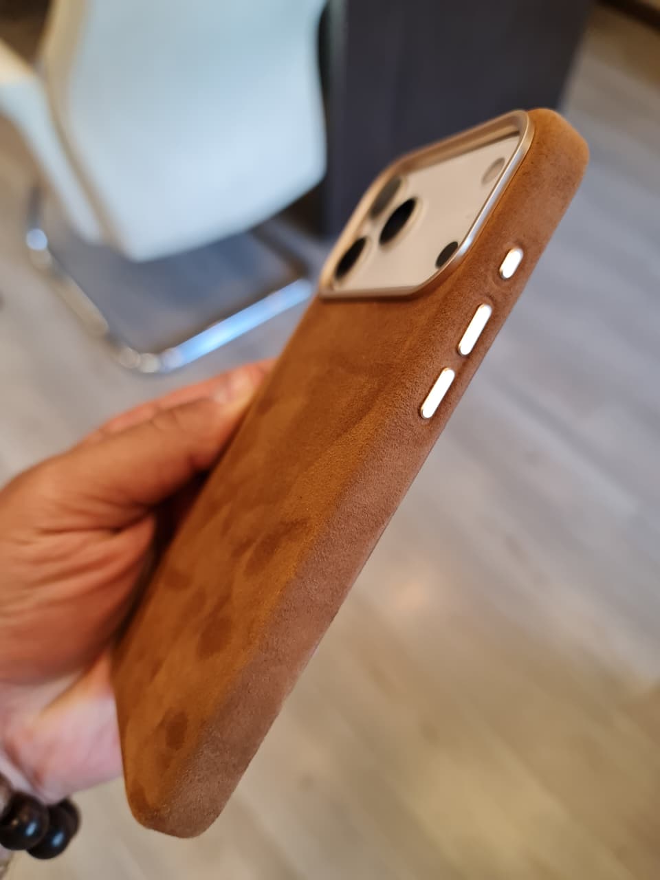 Fashion Suede PU Leather Magnetic Mobile Phone Cases for iPhone