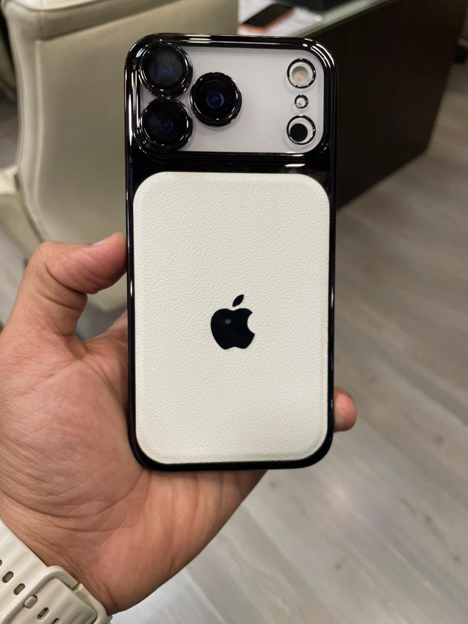 High Quality Trending Luxury Hard PC Leather Phone Case