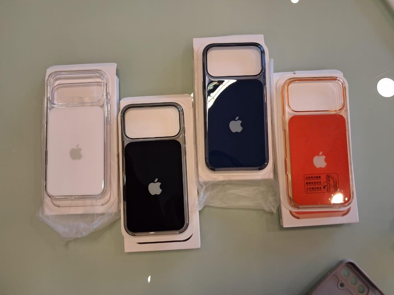 High-end Acrylic Color Design Clear Magnetic Case for iPhone 17 Pro Max