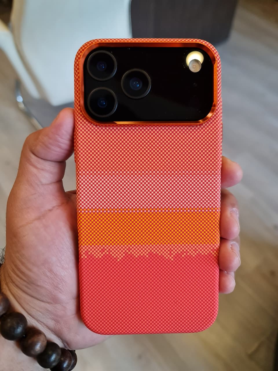 Carbon Fiber Texture Magsafe Phone Case For iPhone 17 Pro Max