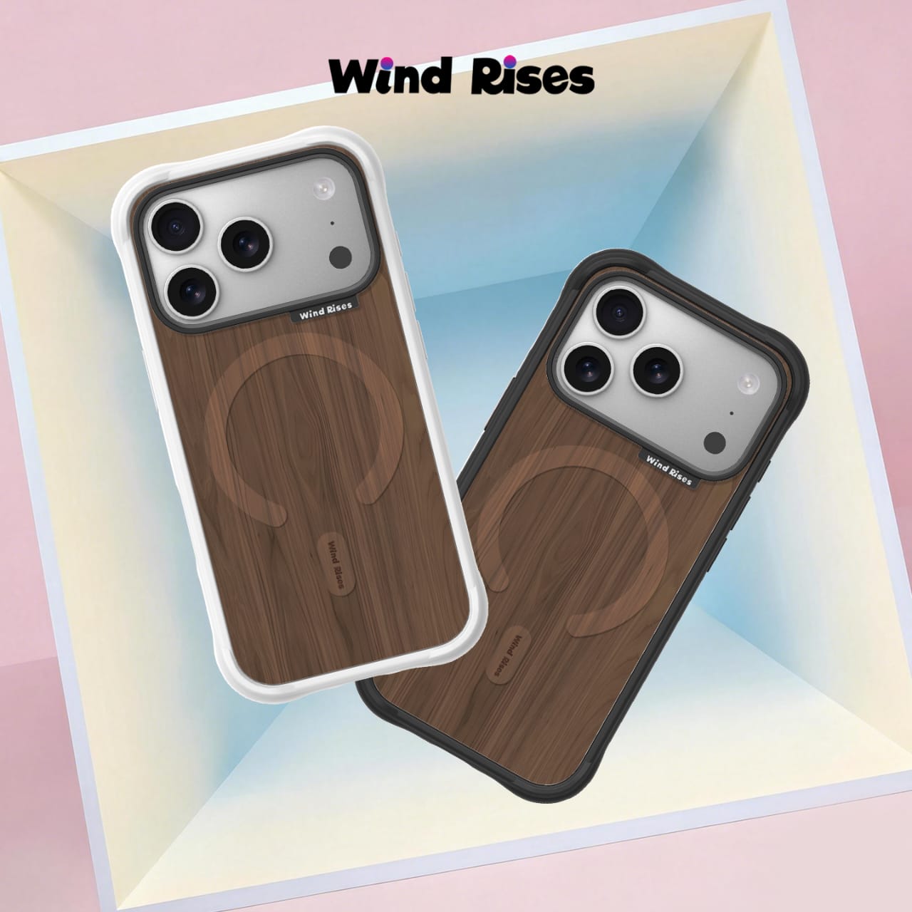 Wind Rises wooden Magnetic Phone Case for IPhone