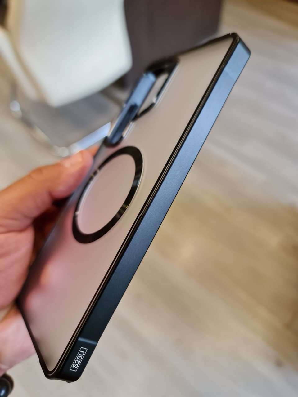 Amazing Metal Bumper Frame Frosted PC Back Cover Case For Samsung