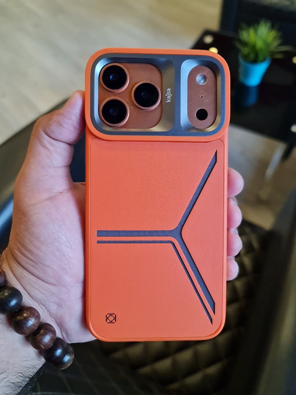 Kajsa Premium Race Back Case for iPhone 17 Pro Max