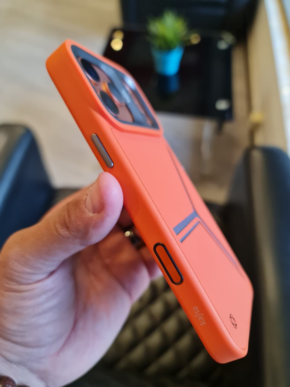 Kajsa Premium Race Back Case for iPhone 17 Pro Max