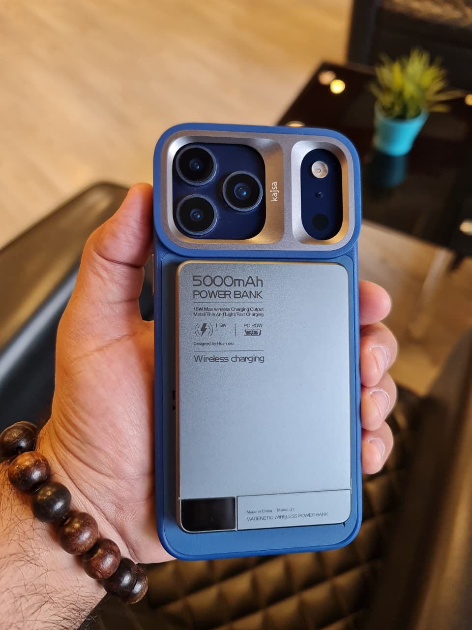 Kajsa Premium Race Back Case for iPhone 17 Pro Max