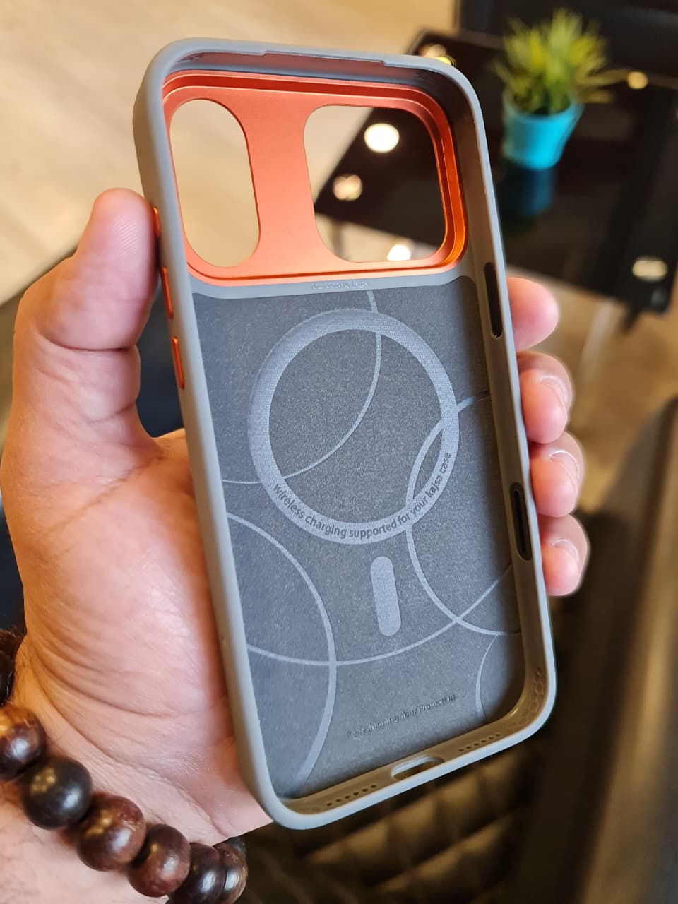 Kajsa Premium Race Back Case for iPhone 17 Pro Max