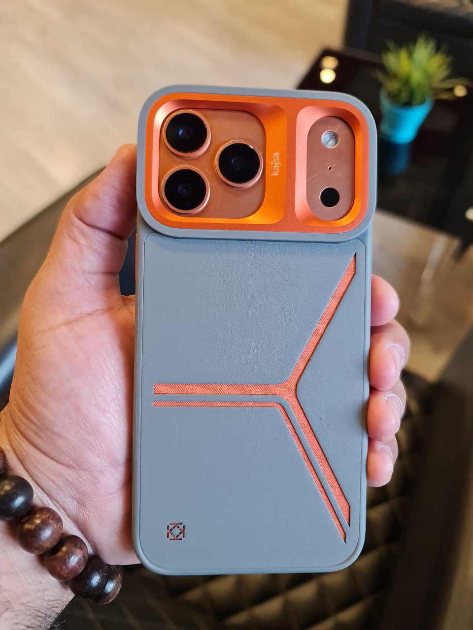 Kajsa Premium Race Back Case for iPhone 17 Pro Max