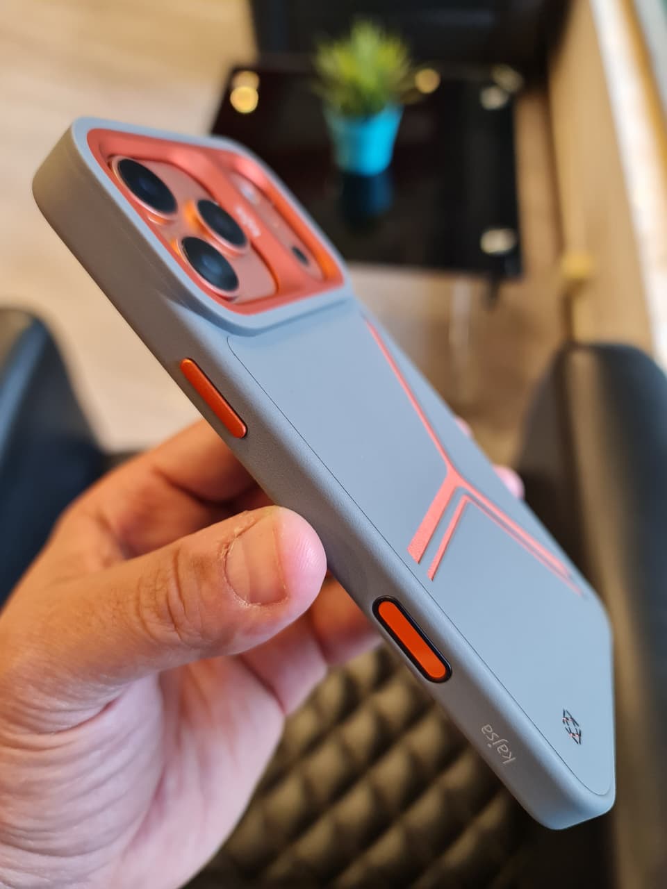 Kajsa Premium Race Back Case for iPhone 17 Pro Max