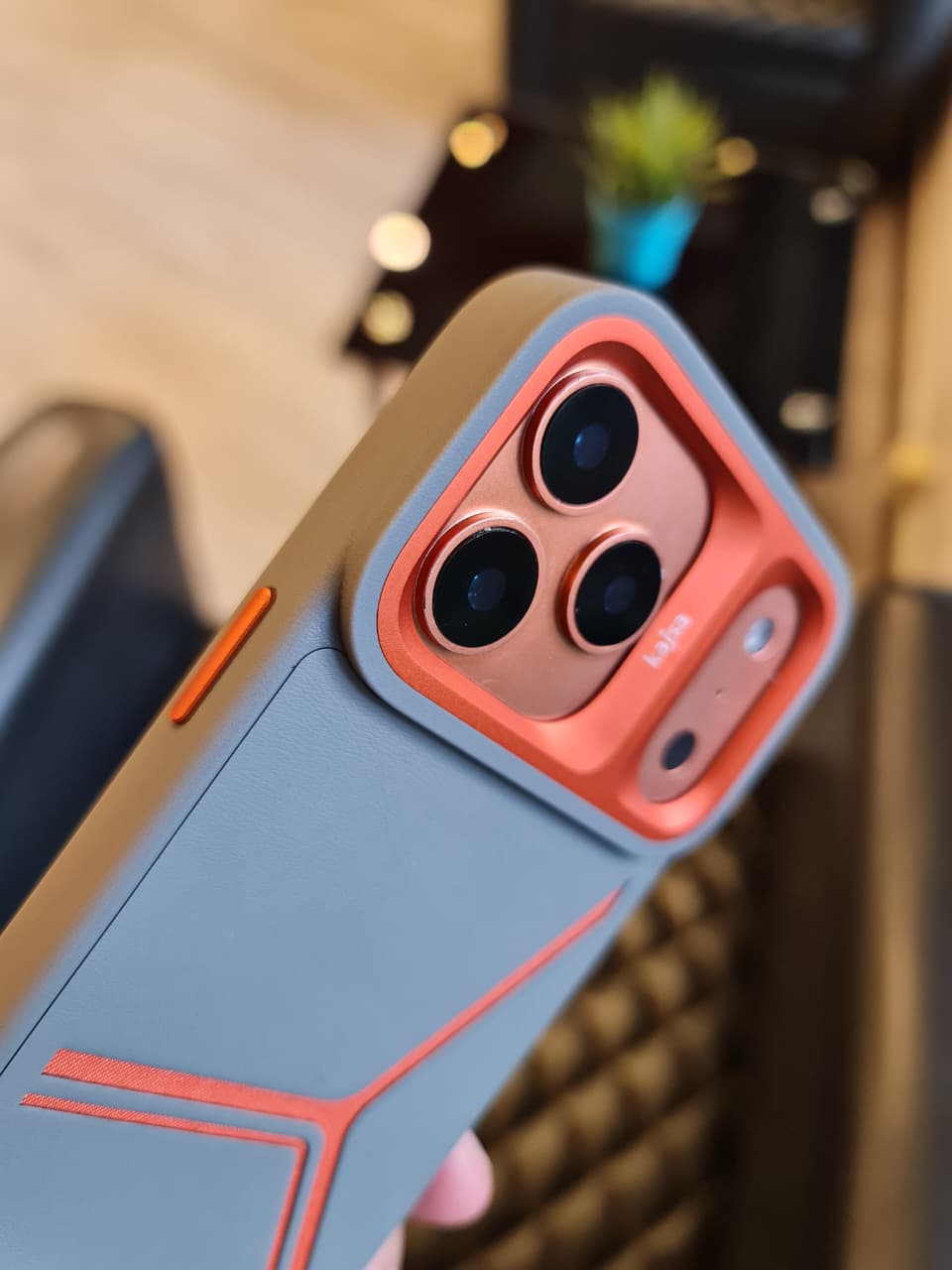 Kajsa Premium Race Back Case for iPhone 17 Pro Max