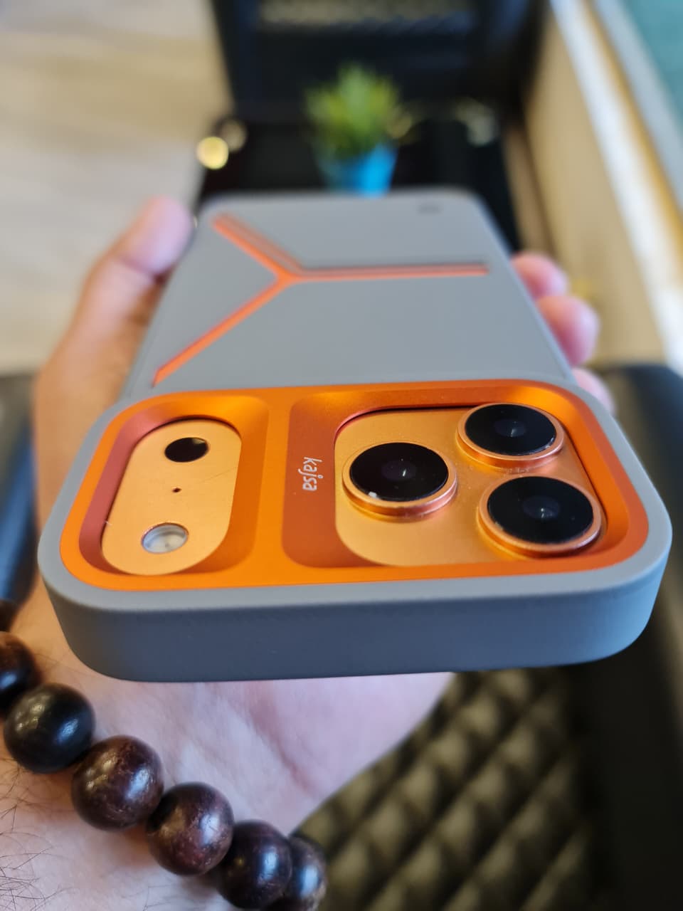 Kajsa Premium Race Back Case for iPhone 17 Pro Max