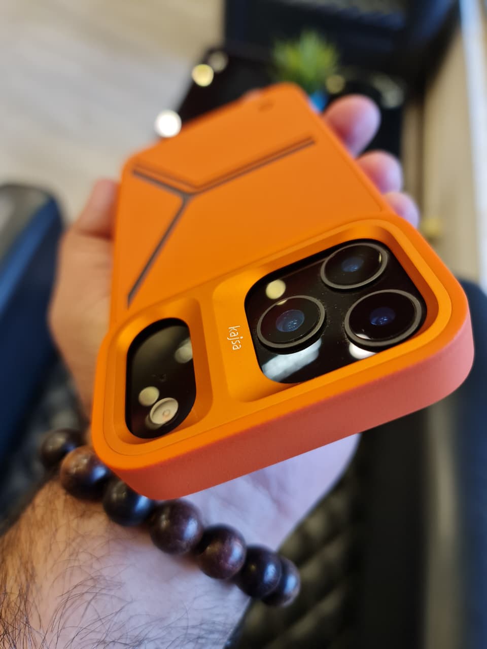 Kajsa Premium Race Back Case for iPhone 17 Pro Max