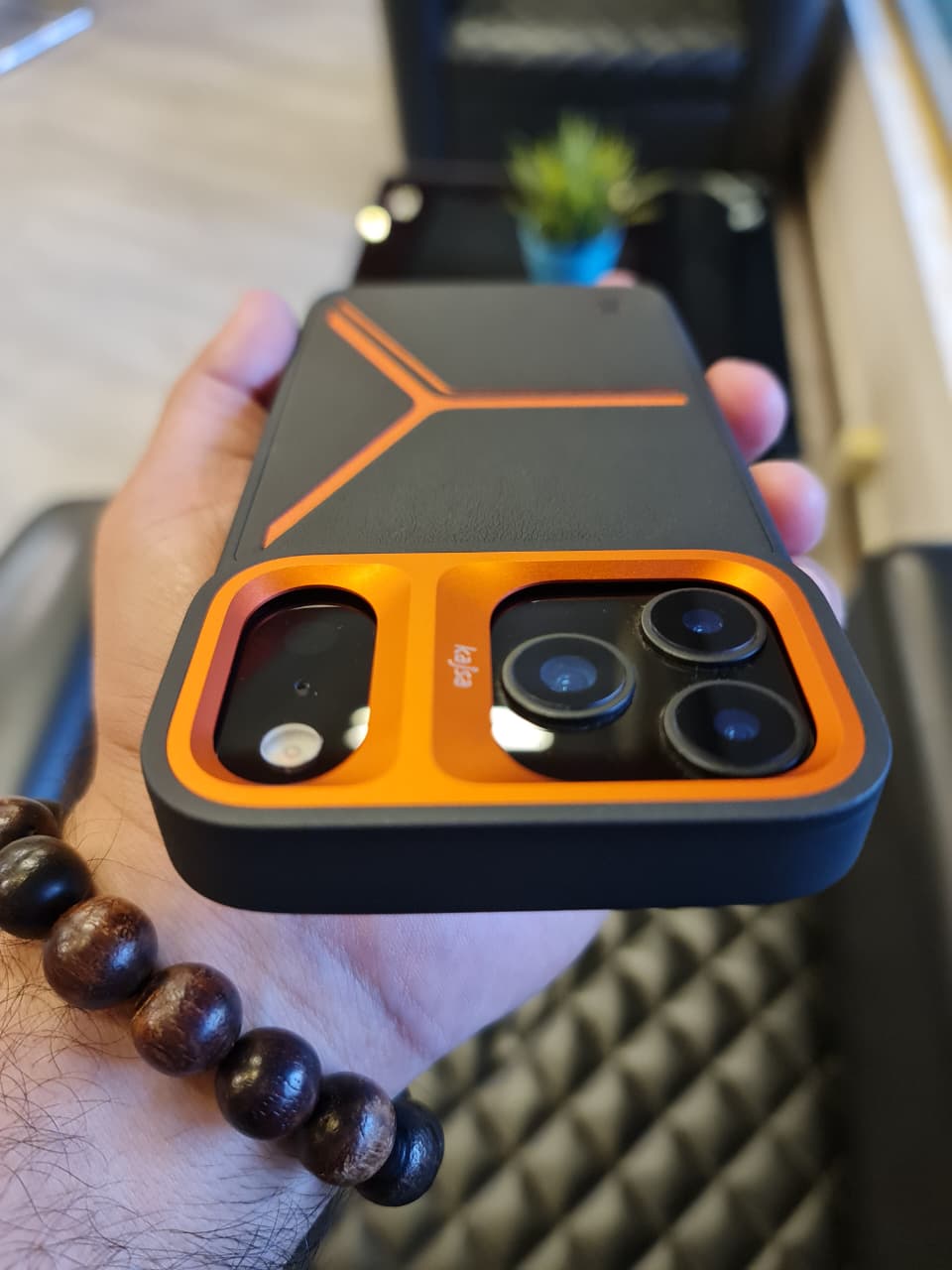 Kajsa Premium Race Back Case for iPhone 17 Pro Max