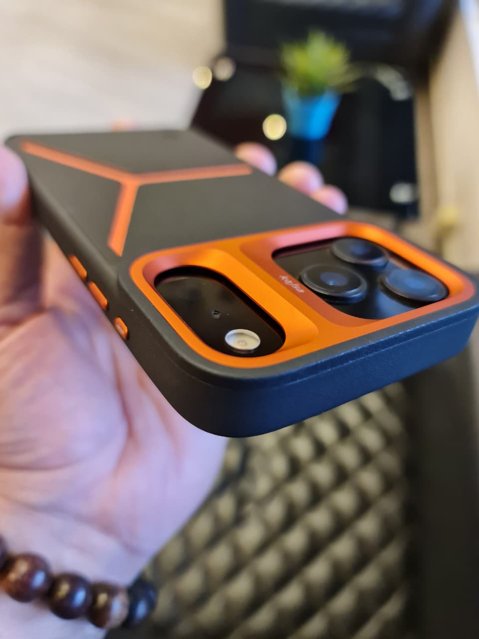 Kajsa Premium Race Back Case for iPhone 17 Pro Max