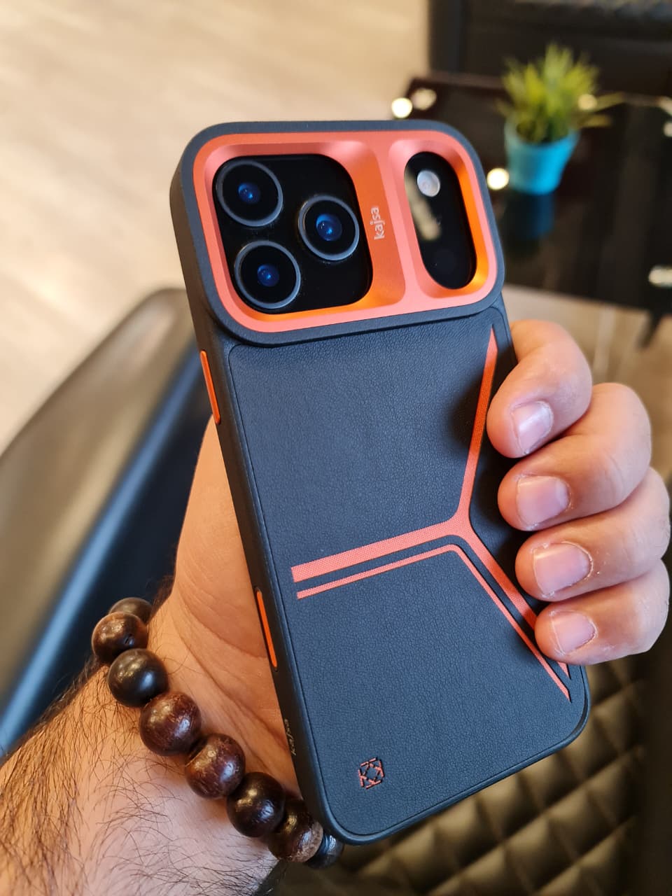 Kajsa Premium Race Back Case for iPhone 17 Pro Max