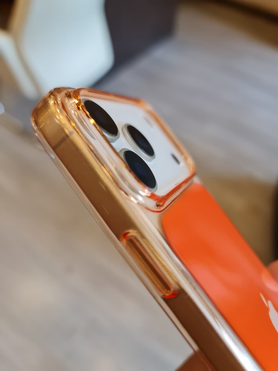 High-end Acrylic Color Design Clear Magnetic Case for iPhone 17 Pro Max