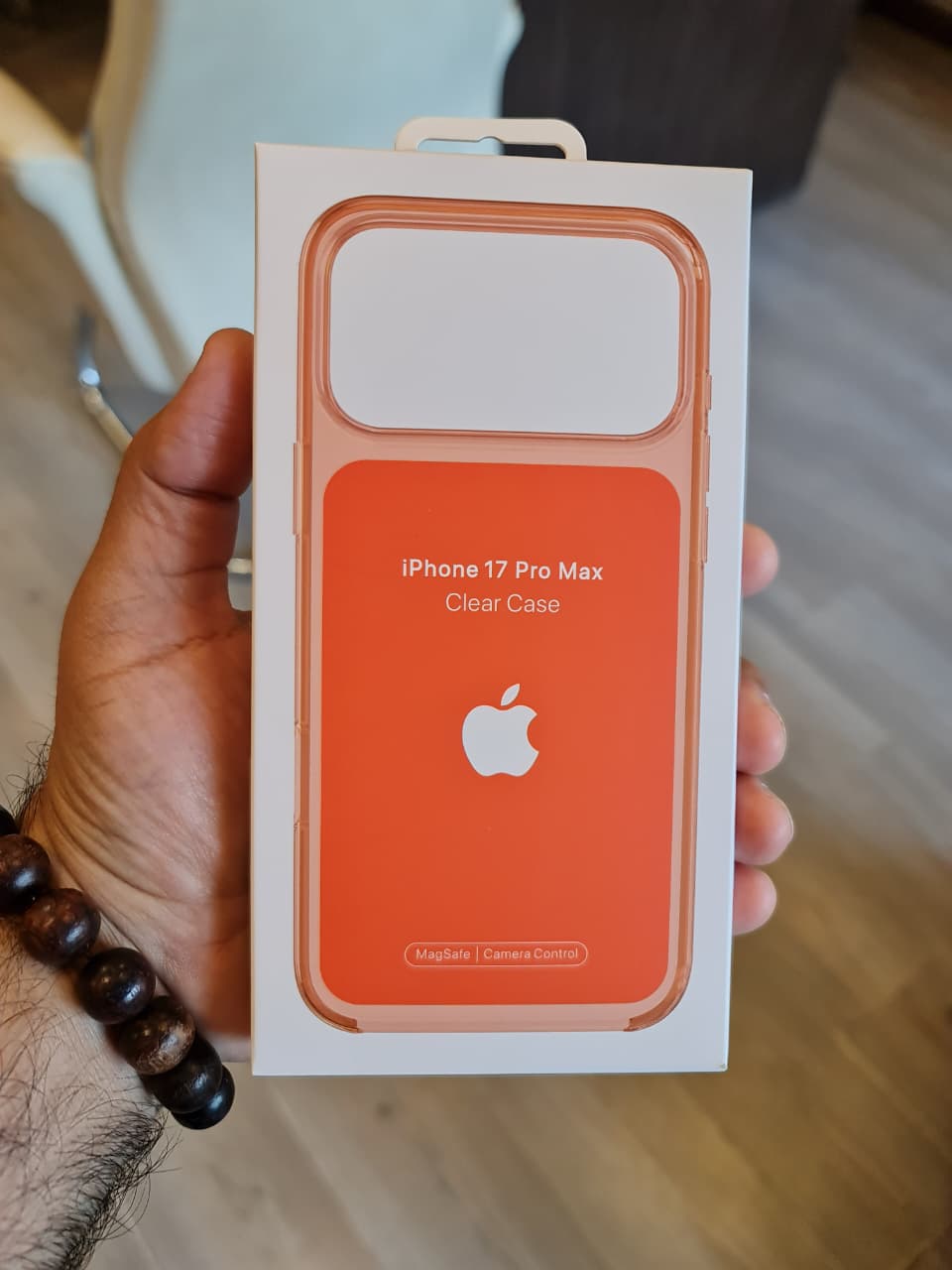 High-end Acrylic Color Design Clear Magnetic Case for iPhone 17 Pro Max