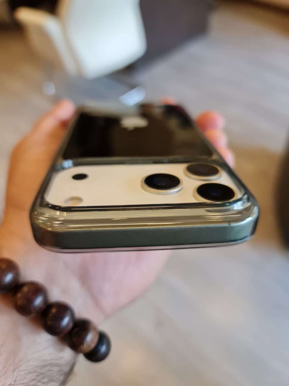 High-end Acrylic Color Design Clear Magnetic Case for iPhone 17 Pro Max