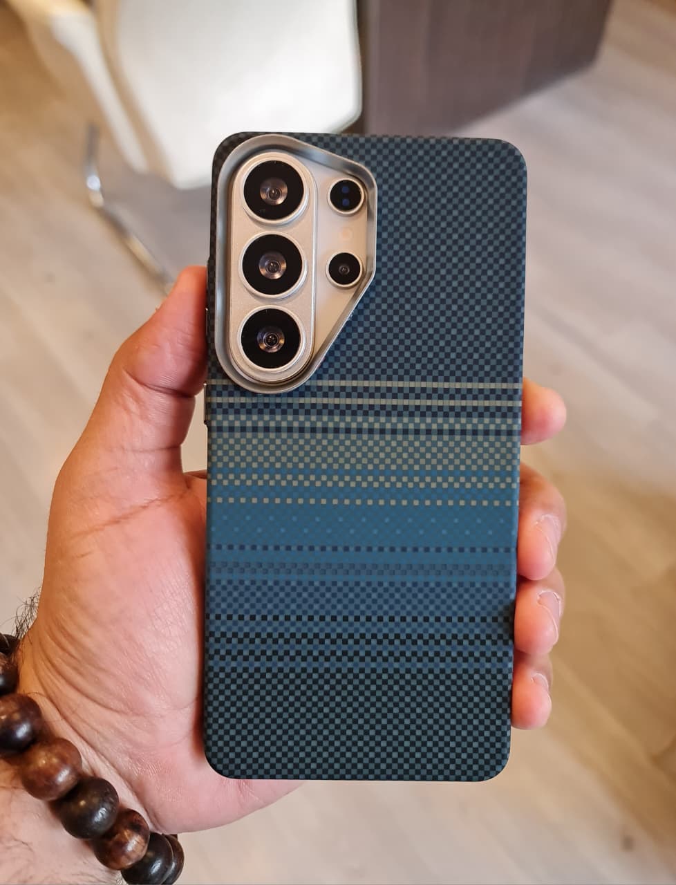 Carbon Fiber Texture Magsafe Phone Case For Samsung S26 Ultra