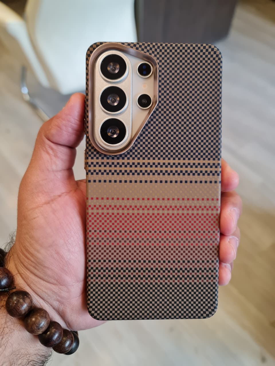 Carbon Fiber Texture Magsafe Phone Case For Samsung S26 Ultra