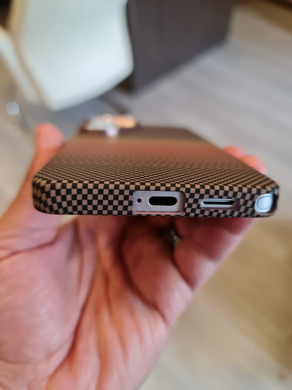 Carbon Fiber Texture Magsafe Phone Case For Samsung S26 Ultra