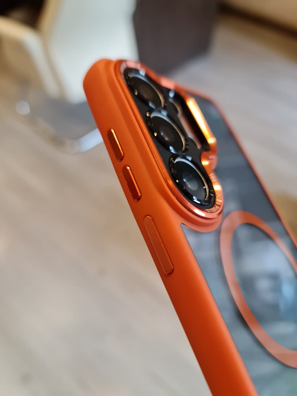 Popular TPU Acrylic Clear Magnetic Phone Case for Samsung S26 Ultra