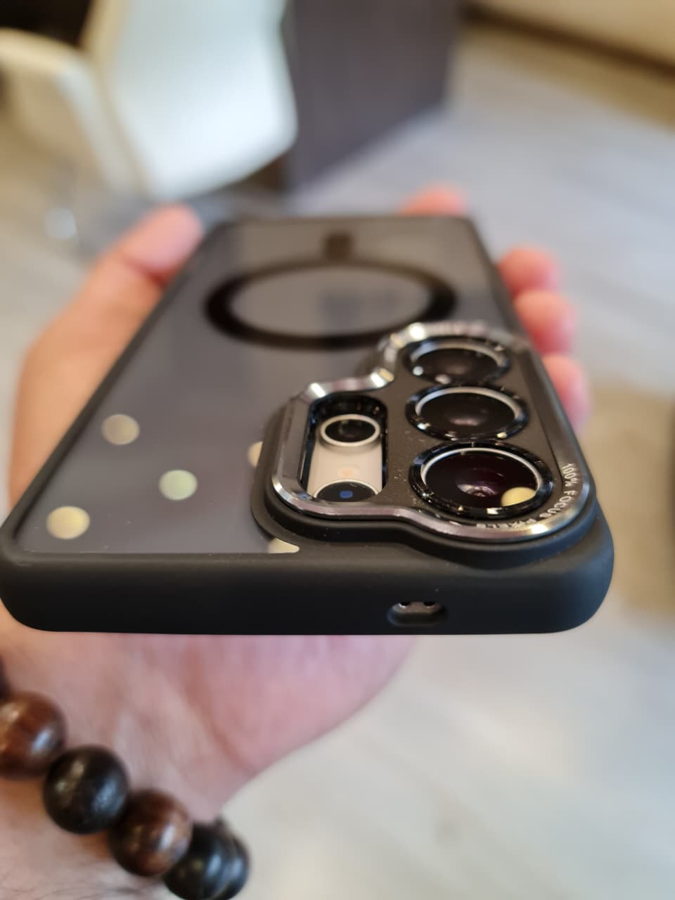 Popular TPU Acrylic Clear Magnetic Phone Case for Samsung S26 Ultra