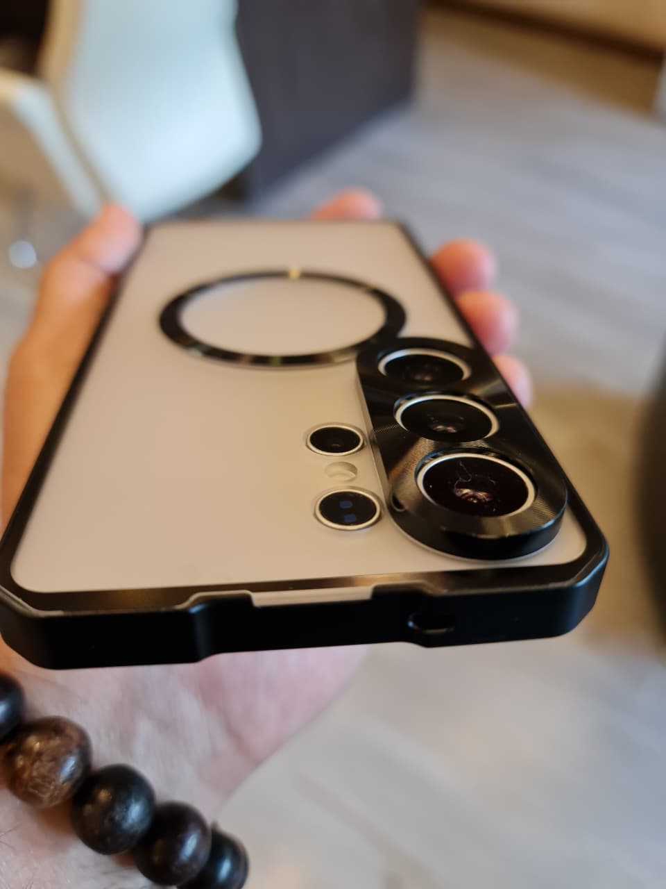 Amazing Metal Bumper Frame Frosted PC Back Cover Case For Samsung S26 Ultra