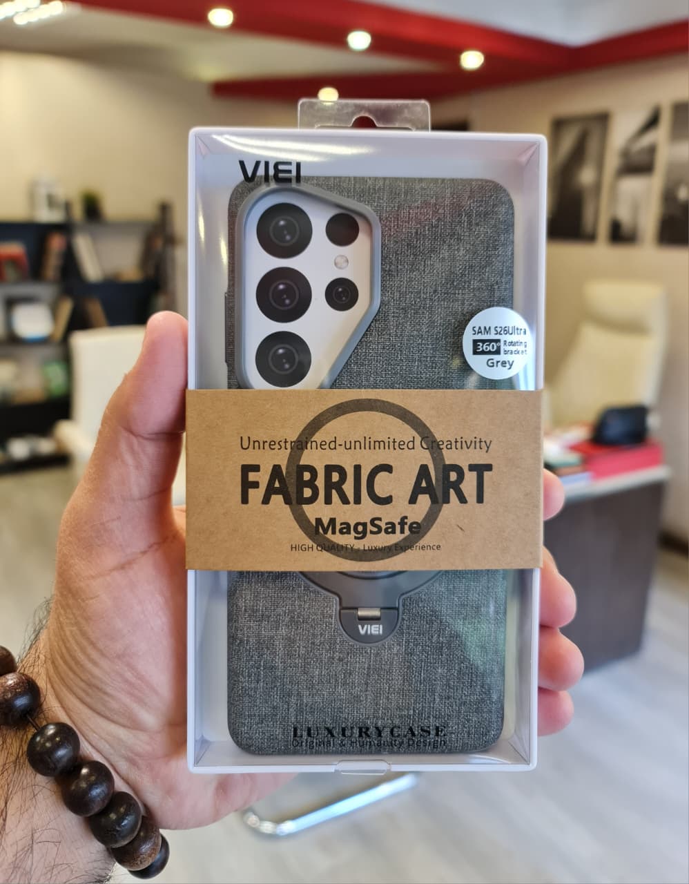VIEI 360 MAGSAFE STAND CASE For Samsung S26 Ultra