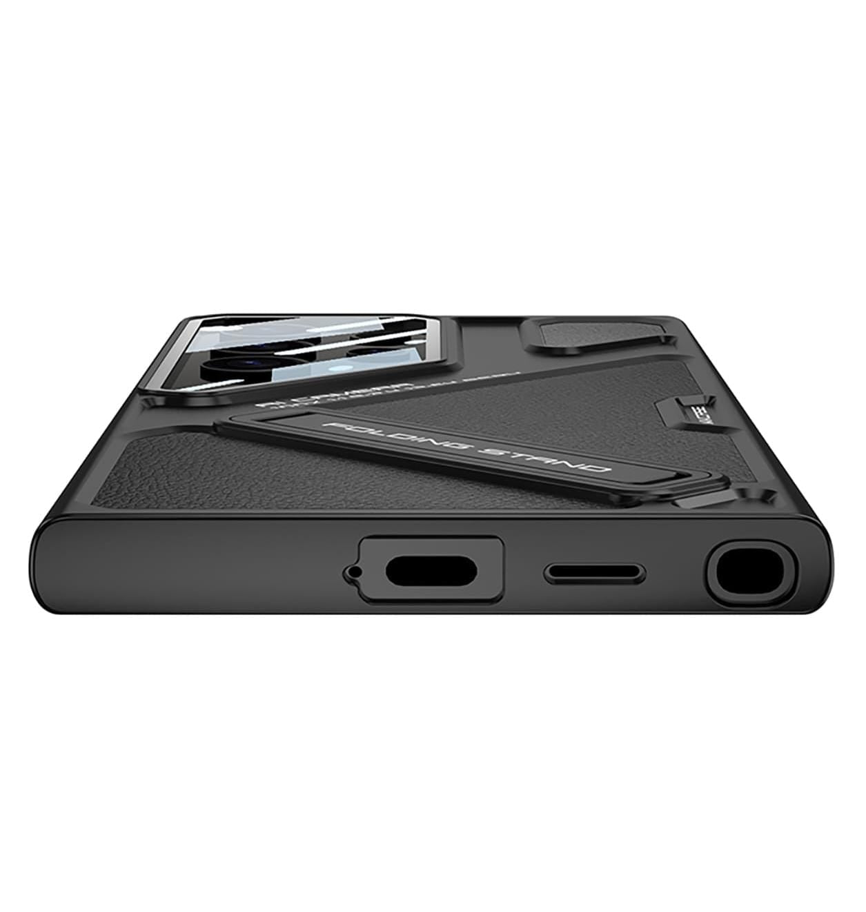 GKK Wide Vision Leather Mecha Phone For Samsung