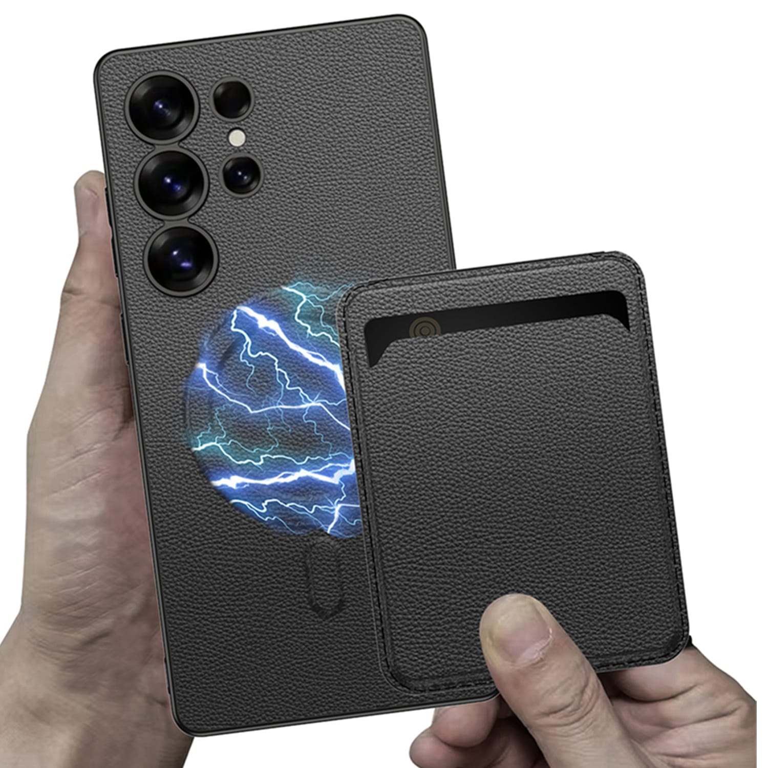 GKK Magnetic Detachable Wallet Phone Case For Samsung