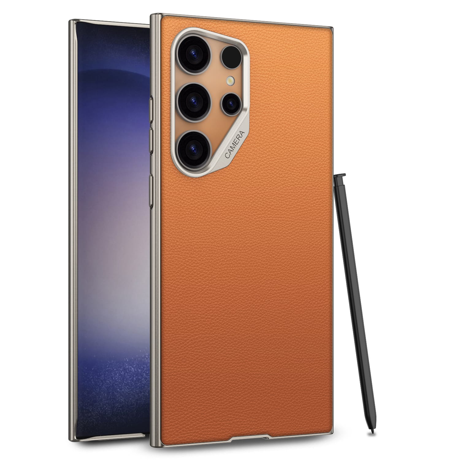 GKK Matte Soft TPU Bumper PU Leather Protective For Samsung