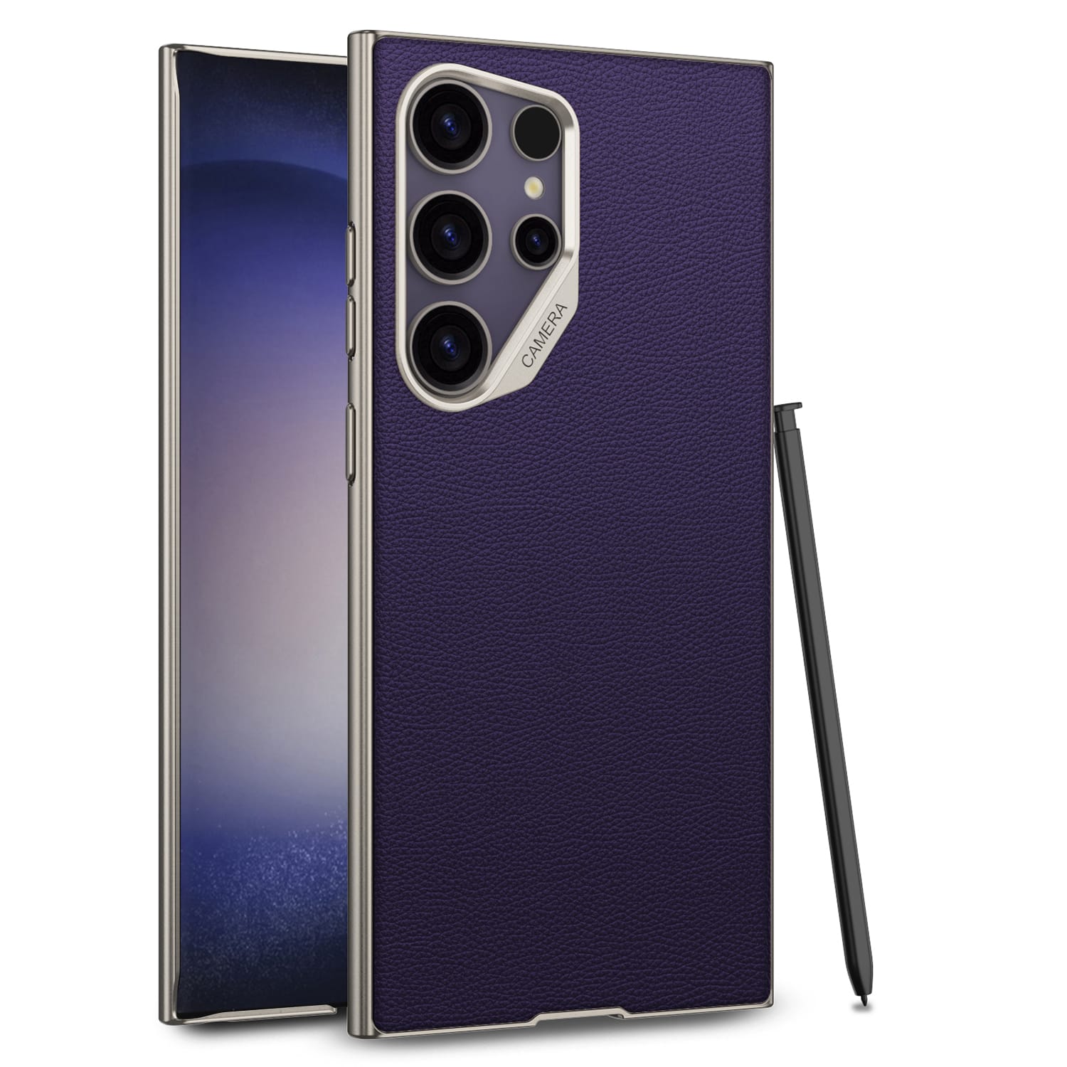 GKK Matte Soft TPU Bumper PU Leather Protective For Samsung