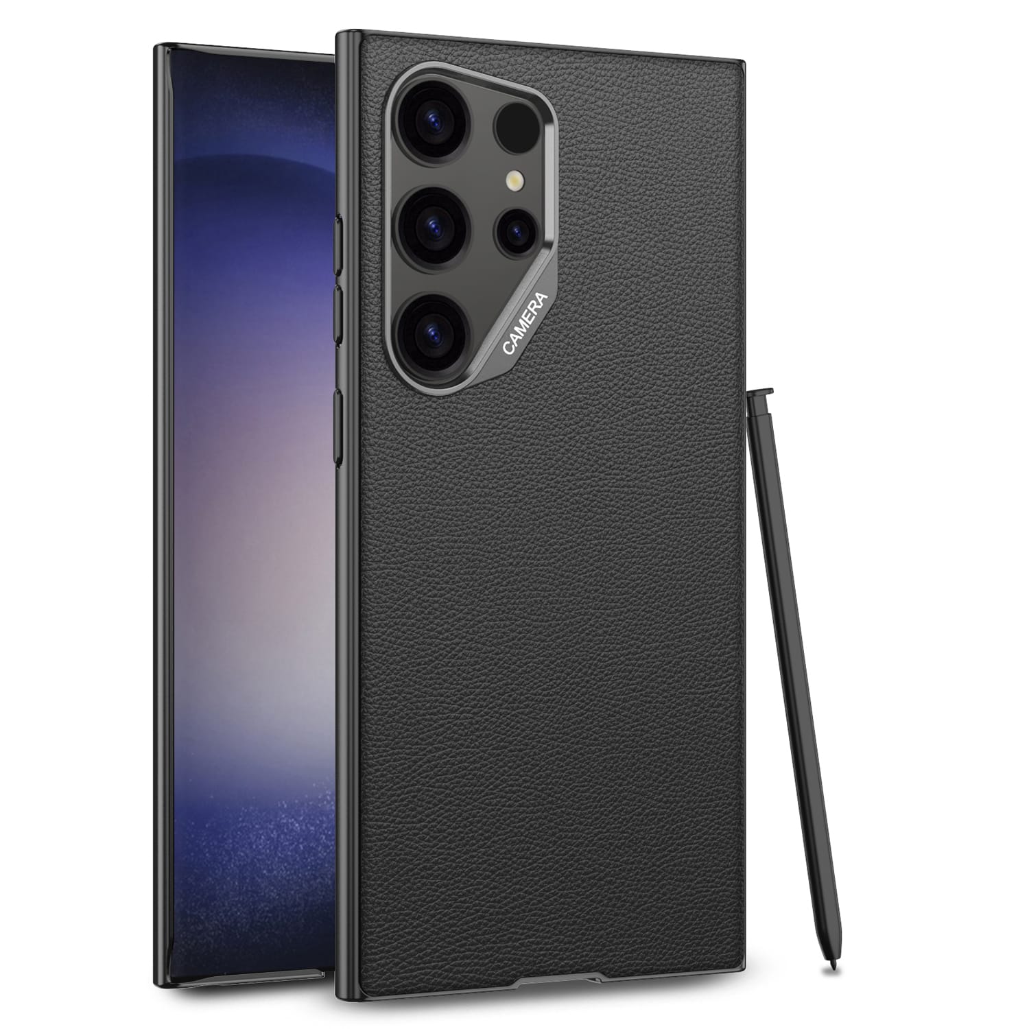 GKK Matte Soft TPU Bumper PU Leather Protective For Samsung