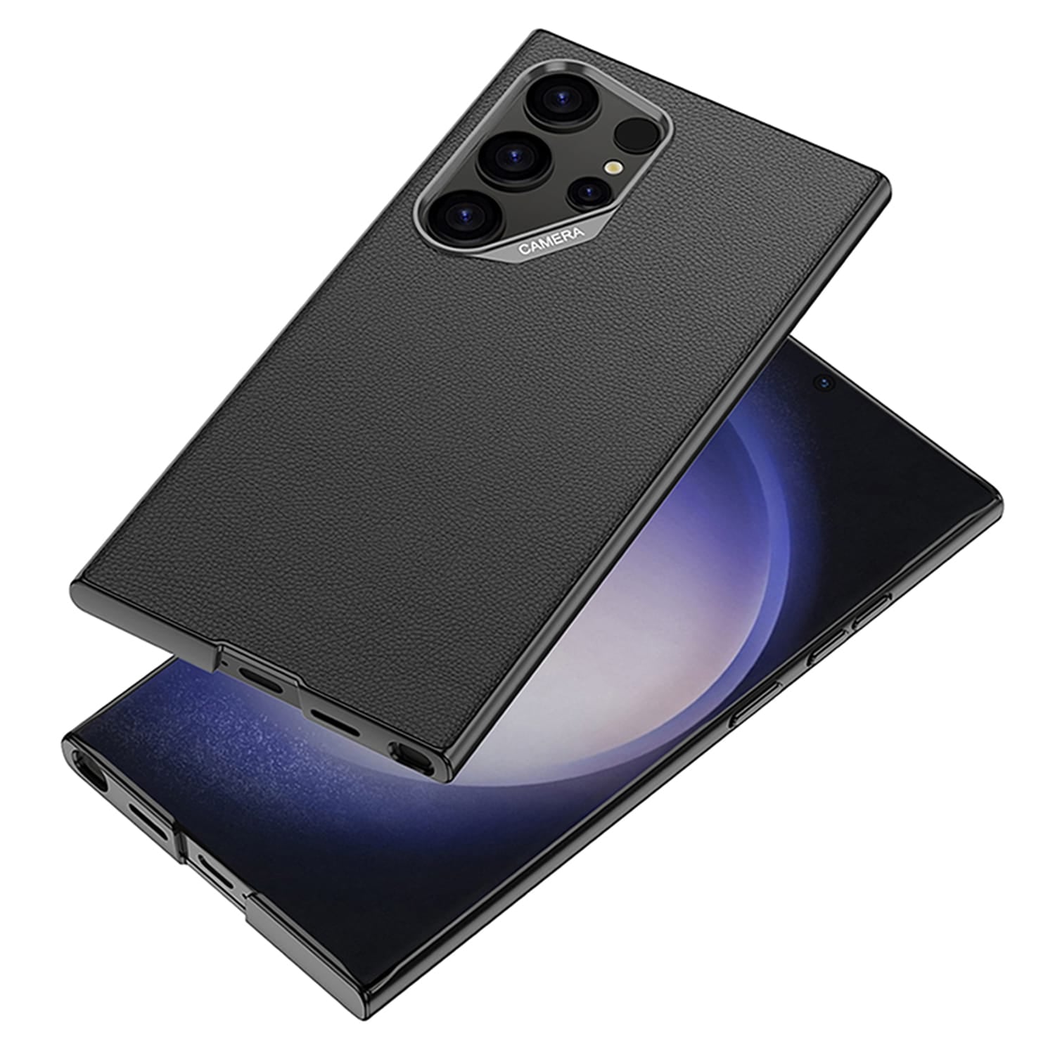 GKK Matte Soft TPU Bumper PU Leather Protective For Samsung