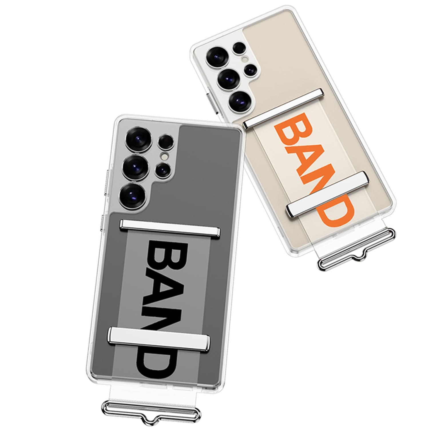 GKK Crystal Clear TPU Camera Cutot Case For Samsung