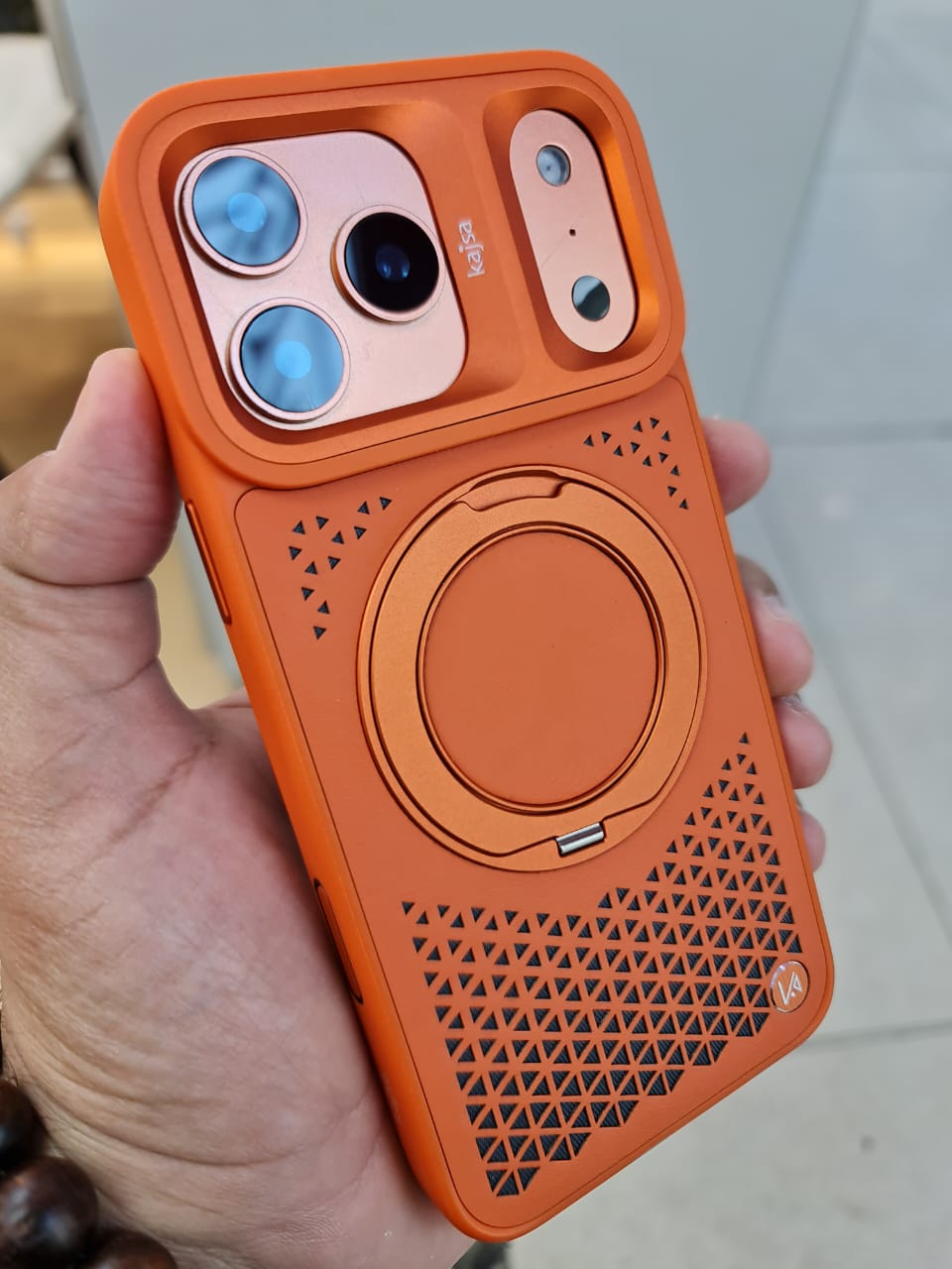 Kajsa GeoRing Case for iPhone 17 Pro Max