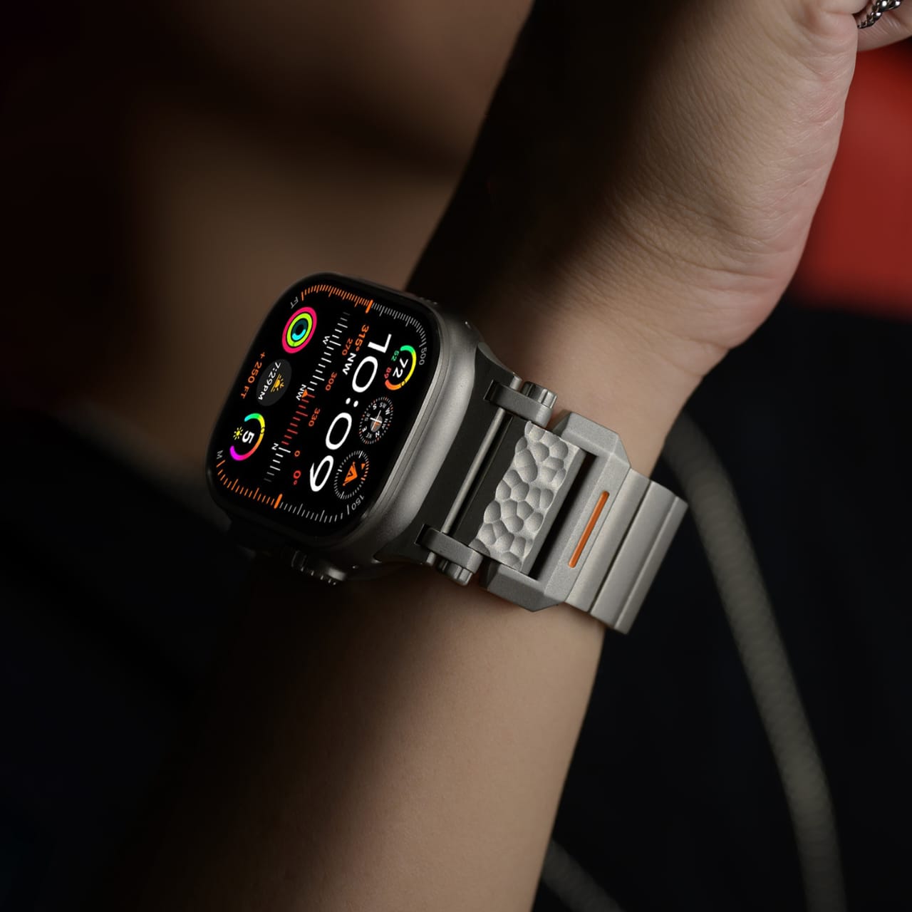 Luxury Man Pure Titanium Watch Bands