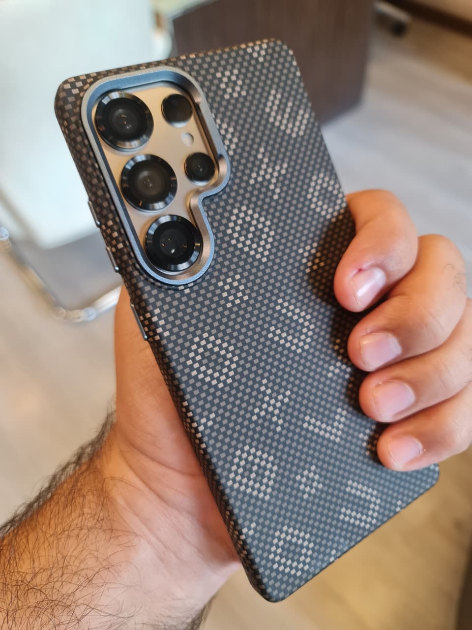 Premium Carbon Fiber Protective Case For Samsung