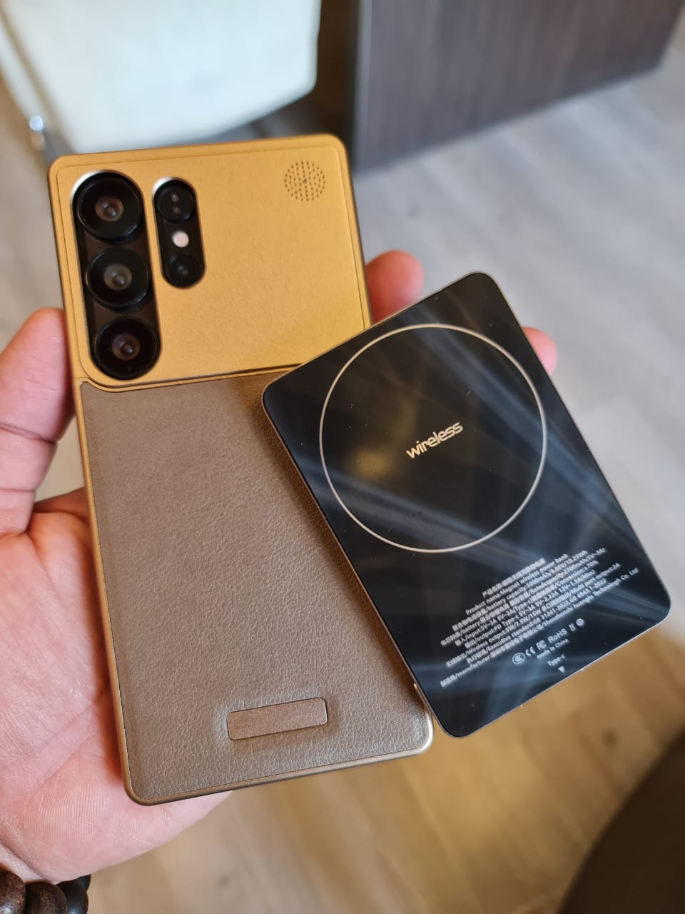 Magsafe Vegan Leather Case For Samsung