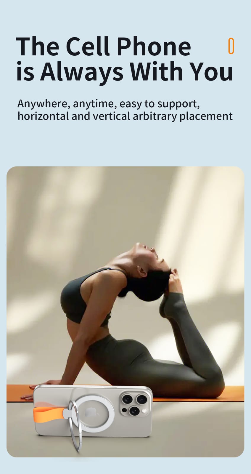 Magnetic Phone Ring Holder