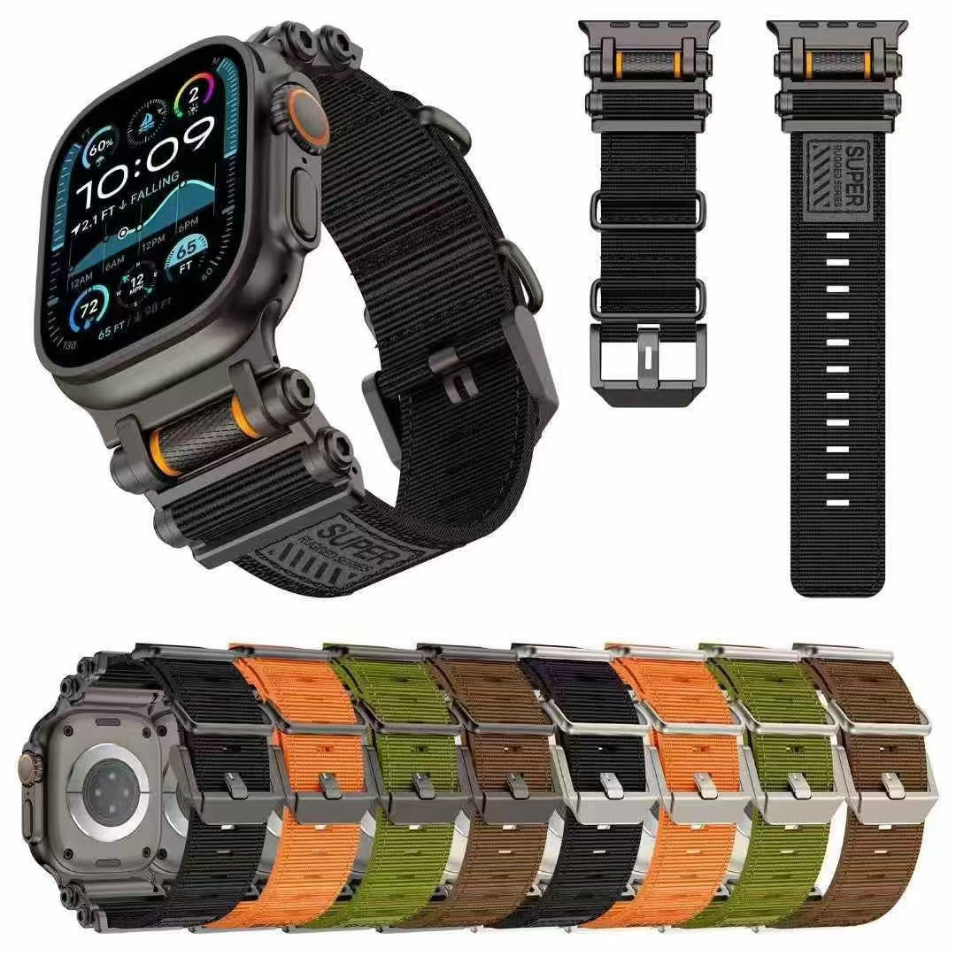 Tactical Nylon Strap for Apple Watch