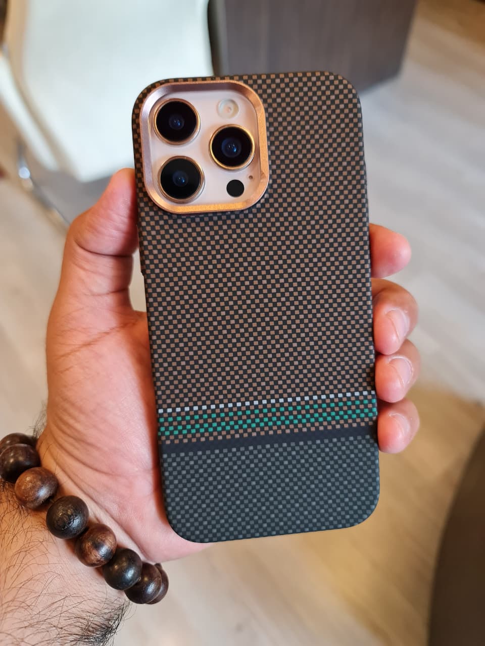 Carbon Fiber Texture Magsafe Phone Case For iPhone