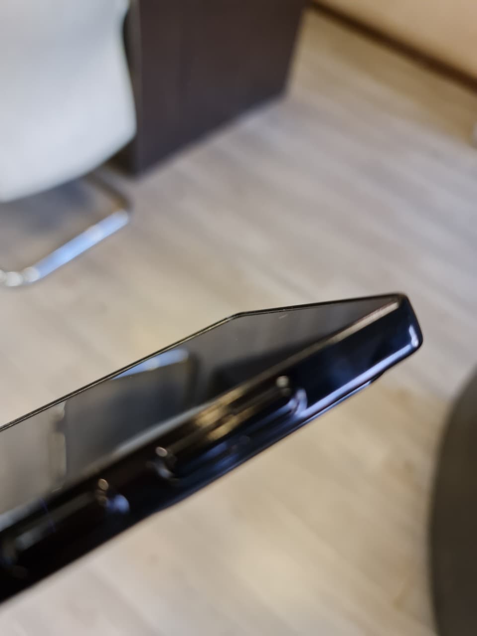 Luxury Plating PU Leather Camera Lens Protection Back Case for Samsung