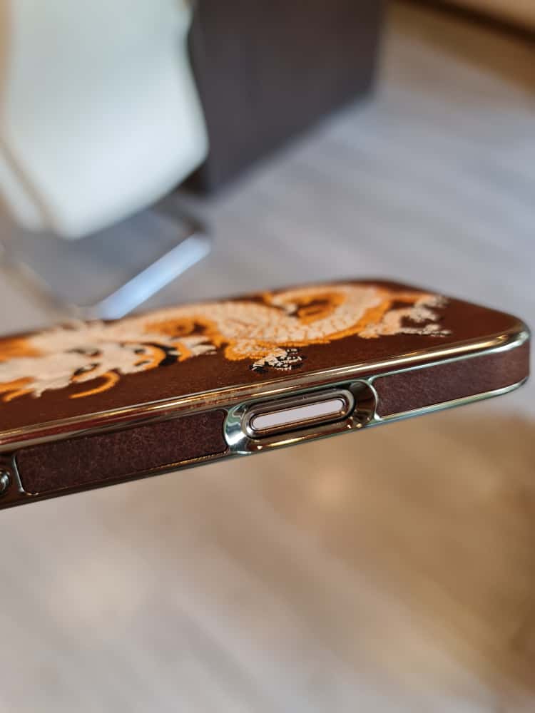 RMBMAX Embroidery Leather Frame Lens Case shape 5