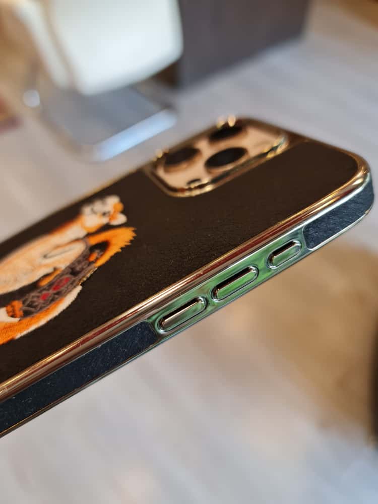 RMBMAX Embroidery Leather Frame Lens Case shape 9