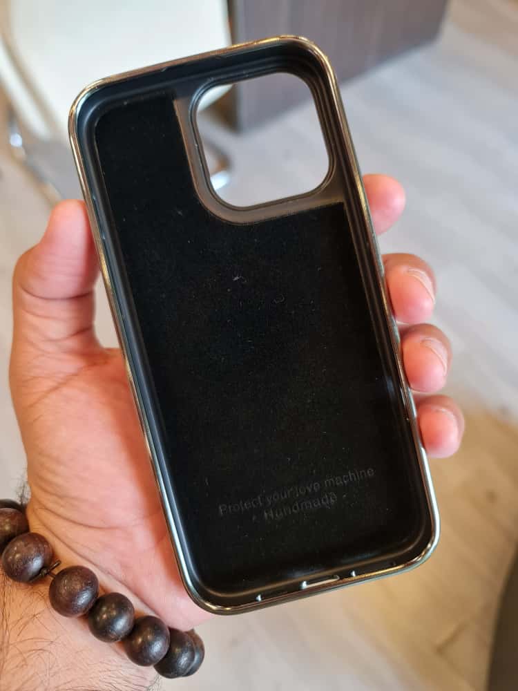 RMBMAX Embroidery Leather Frame Lens Case shape 6