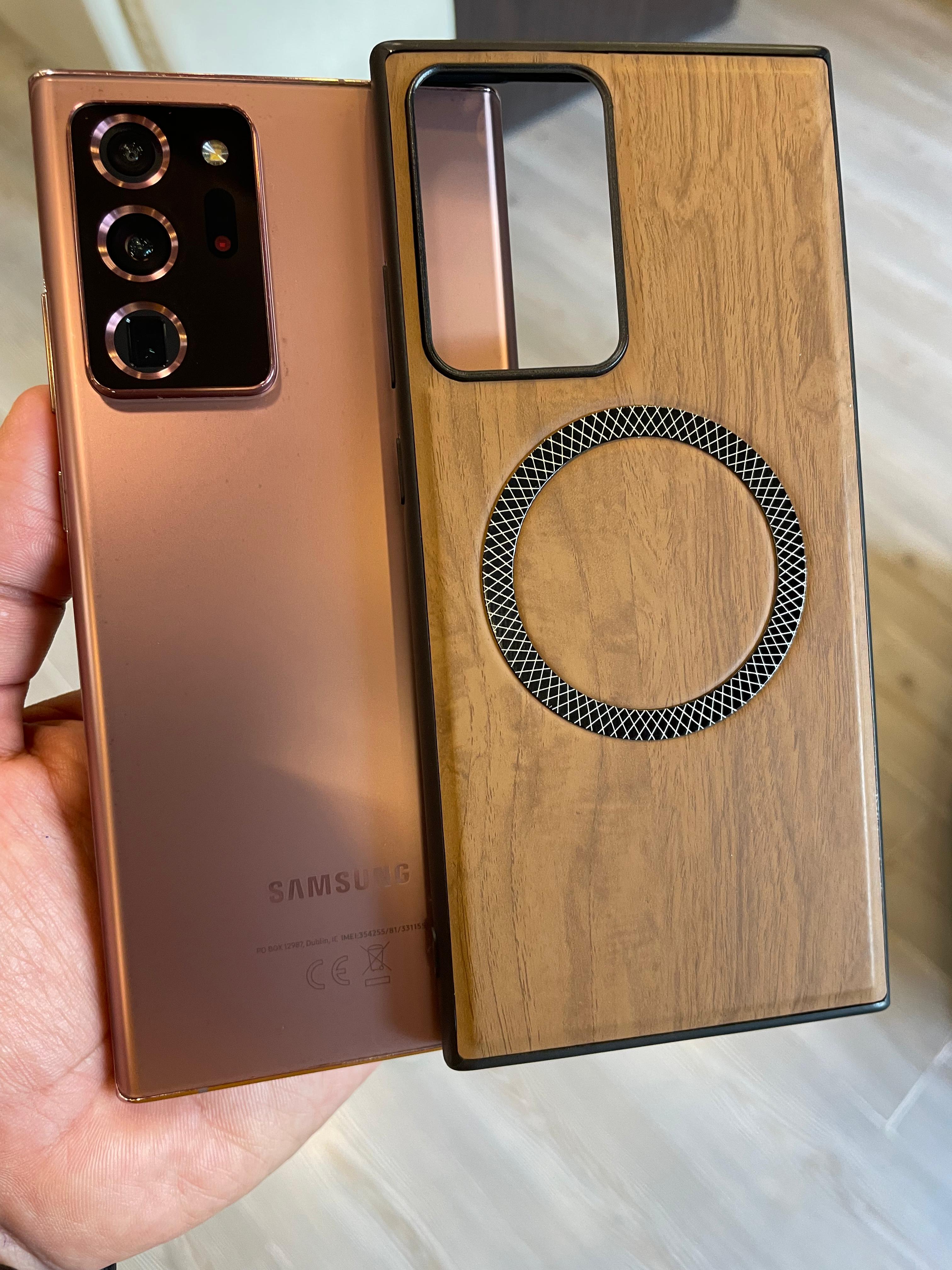 Elegant wooden case For Note 20 U (Havan)