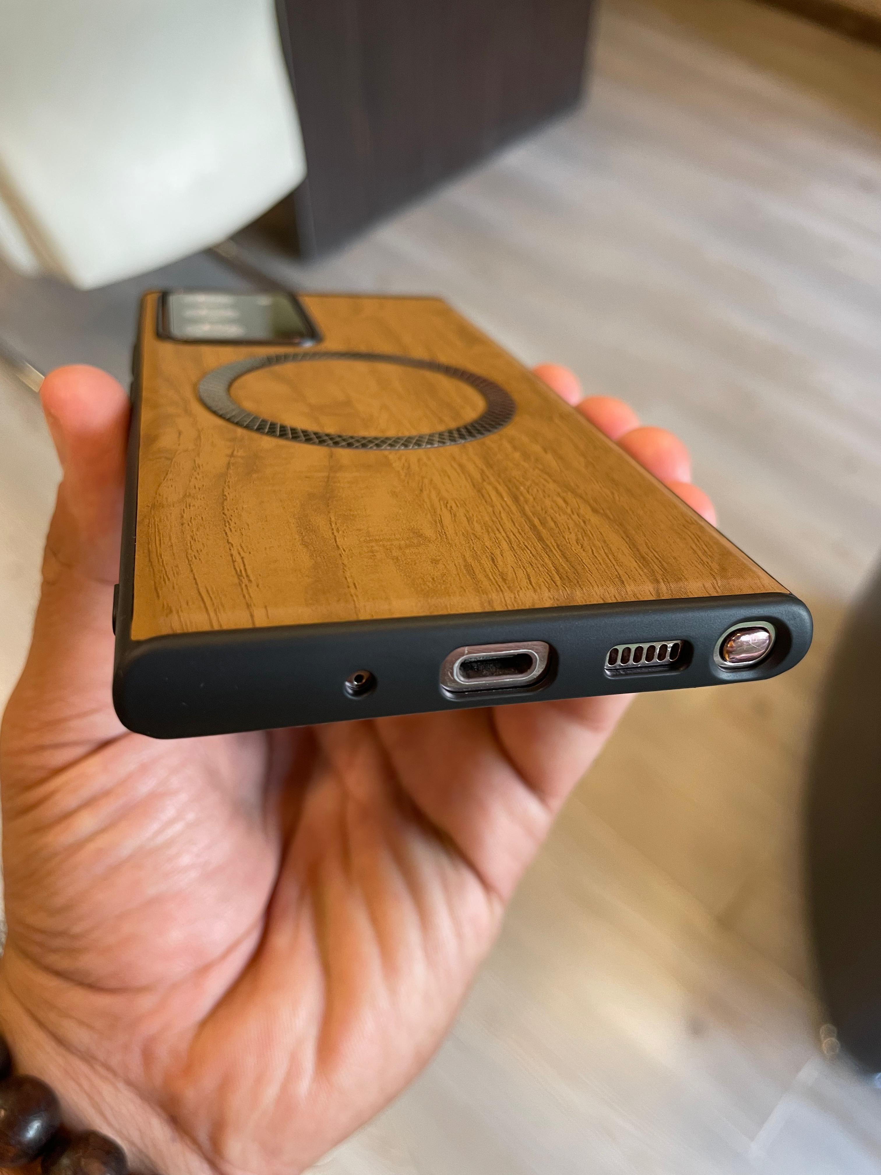 Elegant wooden case For Note 20 U (Havan)